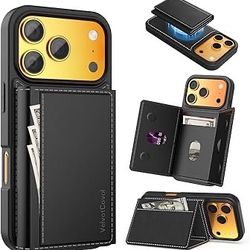 Brand New In Box Unopened   Compatible with Magsafe iPhone 17 Pro Max Phone Case, 2 in 1 Detachable iPhone 17 Pro Max Wallet Case with 3 Card Slots Ca