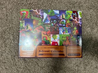 Grinch Advent Calendar Jigsaw Puzzle (Pick Up Only)