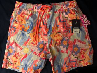 Psycho Bunny Men’s Swim Trunks
