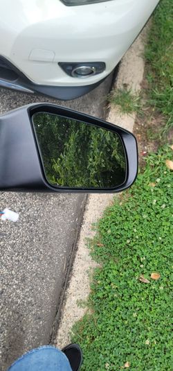Passenger side Rearview Mirror  (BLACK)
