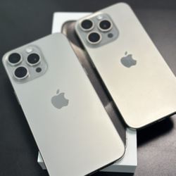 Unlocked iPhone 15 Pro Max 256GB - All Colors