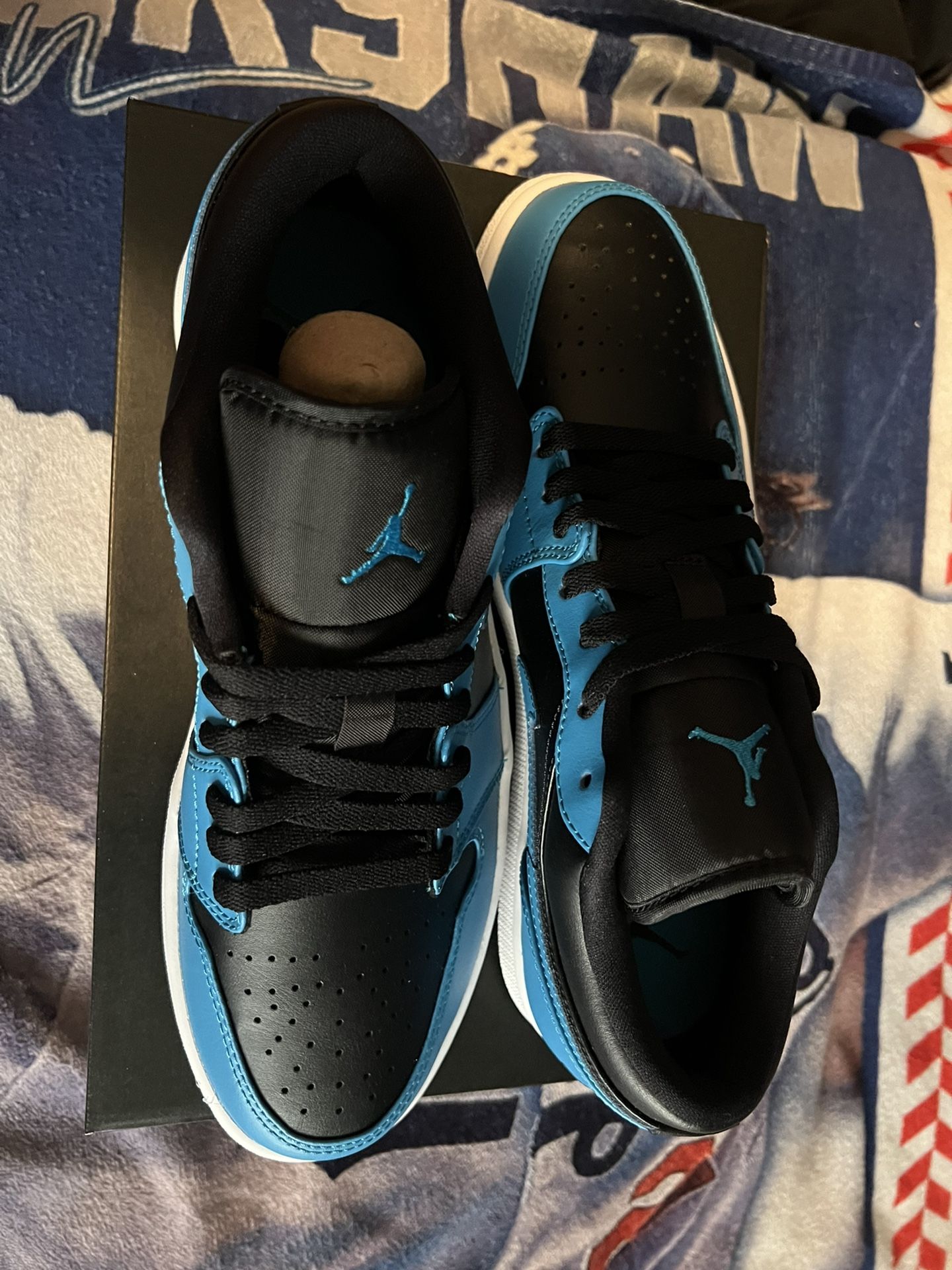 Air Jordan Low Laser Blue Black