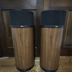 Ohm  Cylinder Speakers Or Best Offer