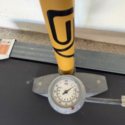 Tower 3 Bicycle Floor Pump with Mid Gauge, 24" Length 