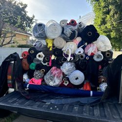 Rollos De tela Cerrados Y Abiertos 