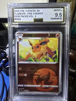 Flareon Fire Energy Chinese Ags 9.5
