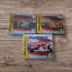 3 Formula 1 Models. New and Sealed.