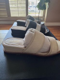 NEW Cole Haan wedge sandals sz 8