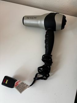 Used Revlin 1875 W perfect heat volumizing turbo hair dryer