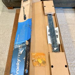 RockyMounts TieRod Roof Bike Racks (Pair) – Premium Fork Mount, Locks Included new