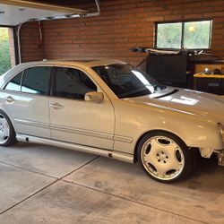 2000 Mercedes E55 AMG (lowered)