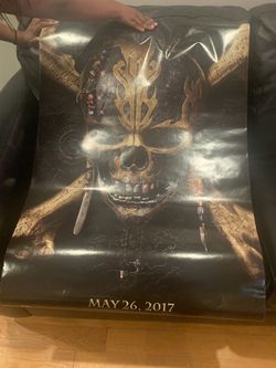 Pirates of the caribbean dead men tell no tales poster