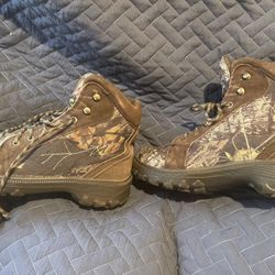 Camouflage  Brahma Boots (men’s Size 9.5)