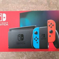 Nintendo Switch - 32Gb (Blue And Red) 