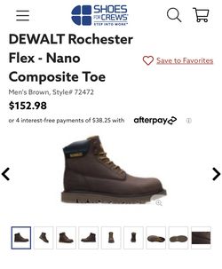 DeWalt SFC Flex CT Work Boot 