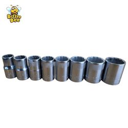 8 Craftsman V  Metric 1/2" Dr 12 PT 13mm - 24mm + 20 Mixed MM. Craftsman Sockets