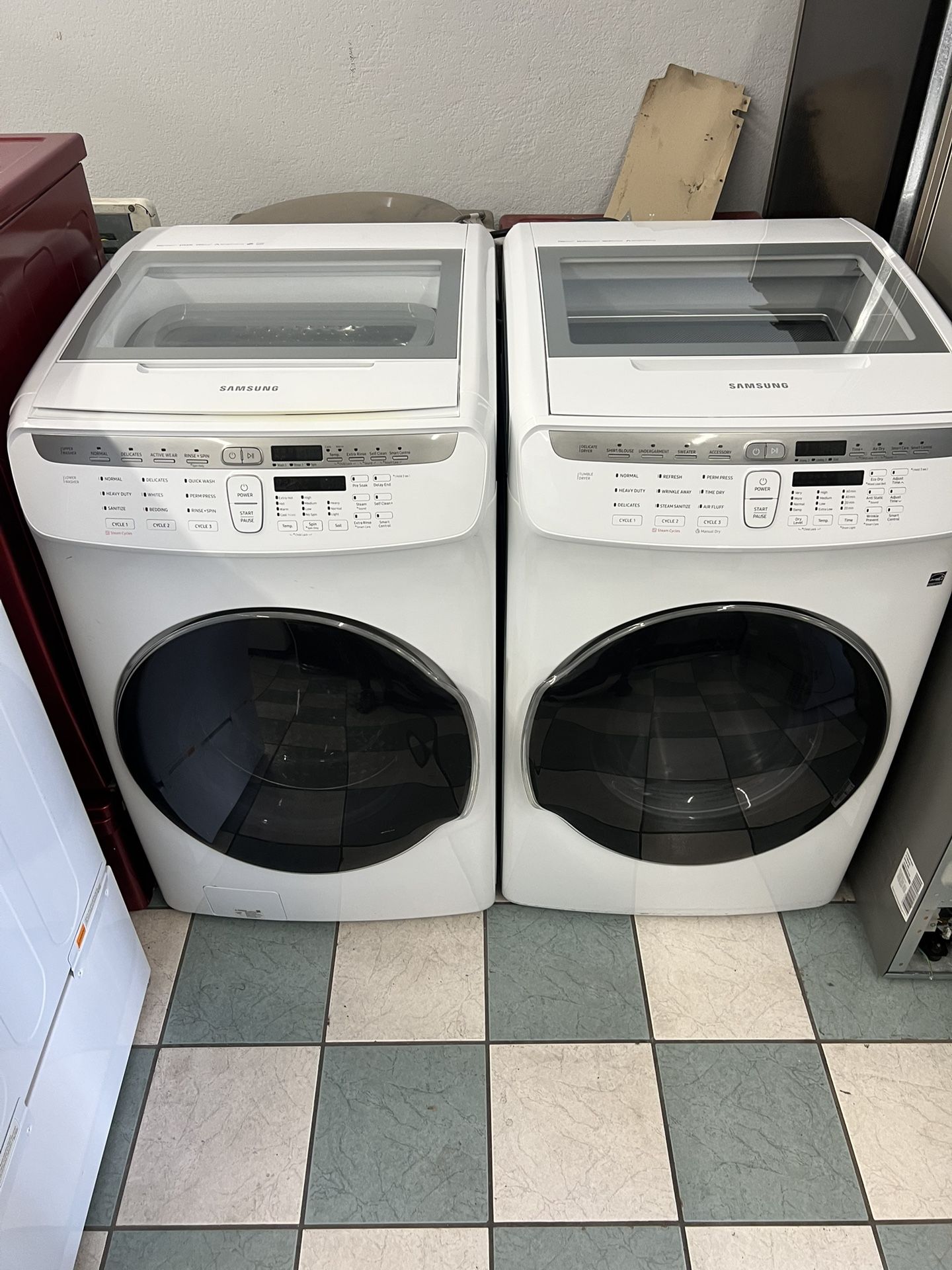 Samsung Washer And Dryer Set( Delivery Available)