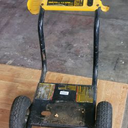 Pressure washer cart