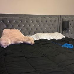 King Size Grey Bedroom Set