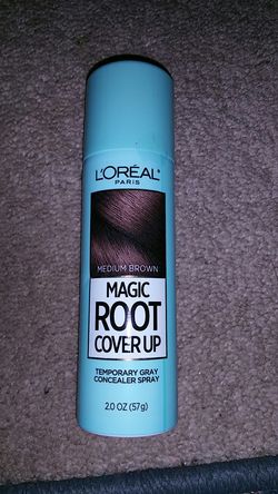 Medium Brown Root Cover -up Spray