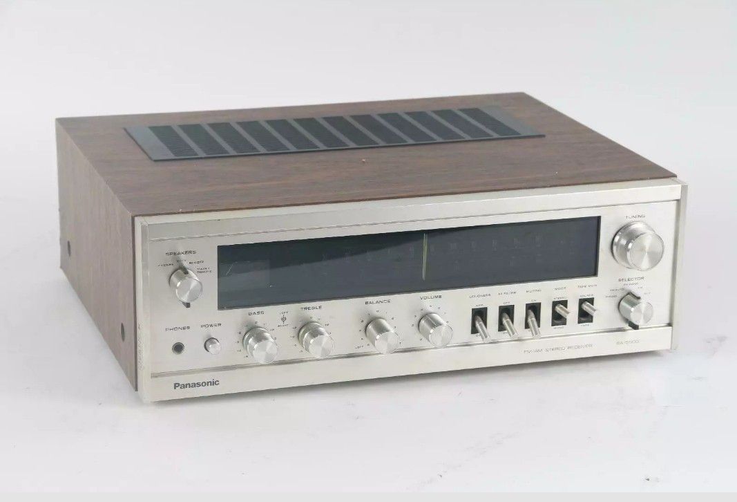 PANASONIC SA-5500 CLASSIC OLD-SCHOOL AM-FM STEREO ANALOG RECEIVER 1970's