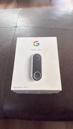 Google Nest  A0077  NC5100US Hello Wired Video Doorbell