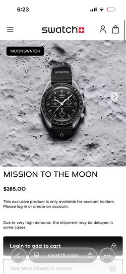 Omega x Swatch Mission To The Moon