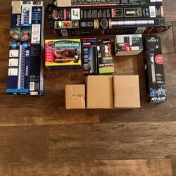Lot of Brand New Freshwater & Saltwater Fish Aquarium LED Lights, Heaters, Pump, and Décor
