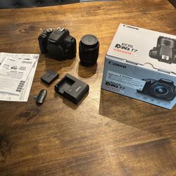 Canon EOS Rebel T7 Camera Kit