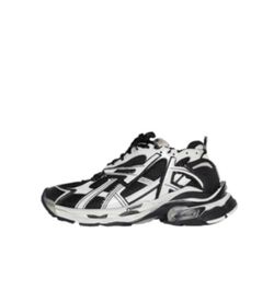black and white runners