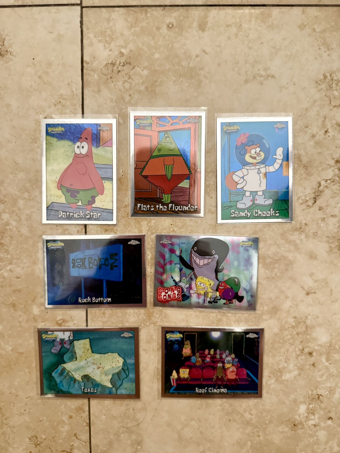 Topps Chrome SpongeBob Cards Singles