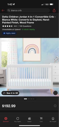 Crib and Mattress