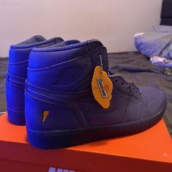 Jordan 1 Retro High Gatorade Rush Violet Size 12