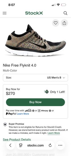 Nike Flyknit Multicolor 4.0