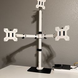 Triple monitor Mount + Desk Mount Reinforcement