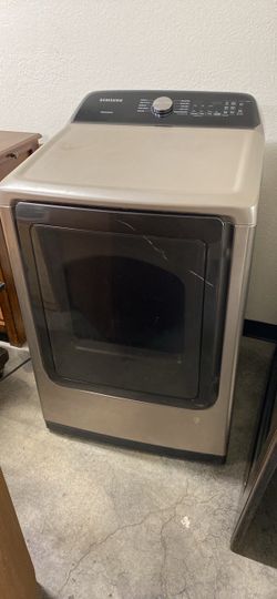 Samsung Front-Load Dryer Champagne