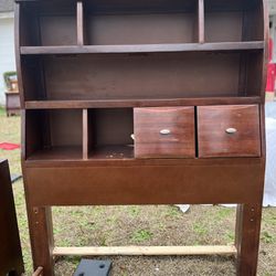 Twin Bed frame And Nightstand