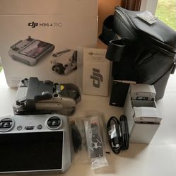 DJI mini 4 pro flymore combo plus w/Rc2 Controller for sale