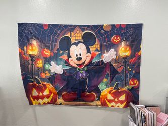 Halloween Mickey decor