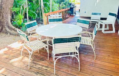 Medallion Vintage Patio Furniture 18 piece set