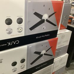 52 inch Modern Ceiling Fans  for Contemporary home Reversible blade, Variable fan speed.