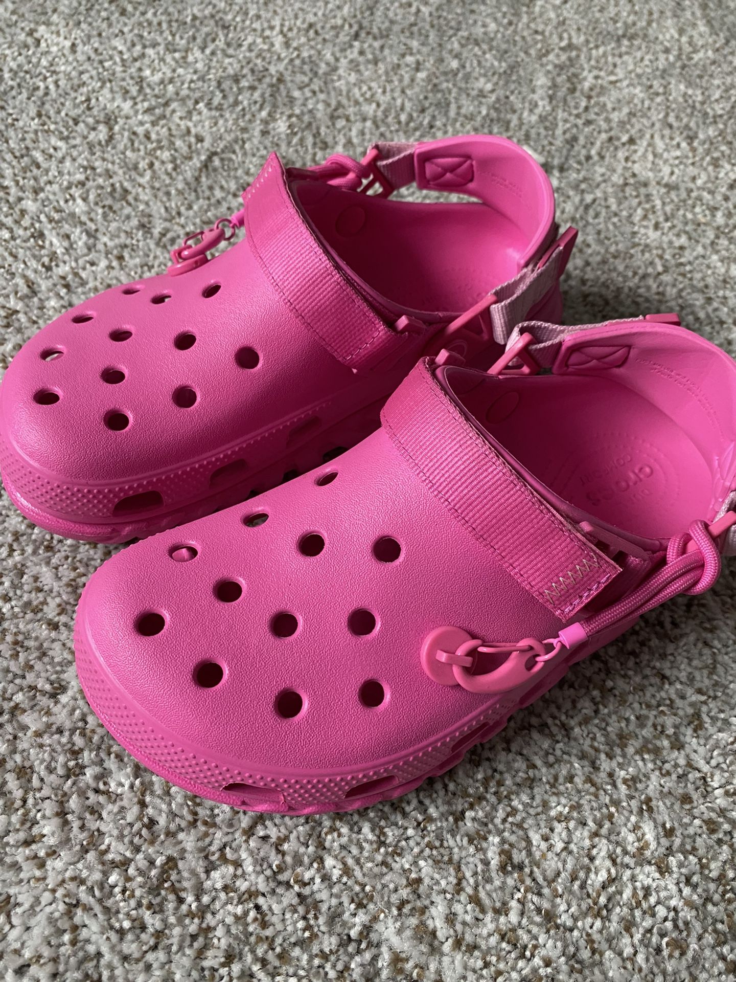 Mens Women Post Malone Crocs Pink New