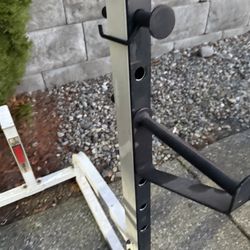 Weights Bench Squat Rack