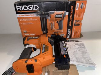 NEW Ridgid Brad Nailer R09891 Cordless 18V Brushless
