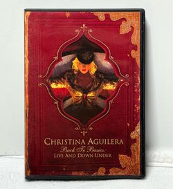 Christina Aguilera Back To Basics Live and Down Under DVD 2-Disc Set 2008 NTSC
