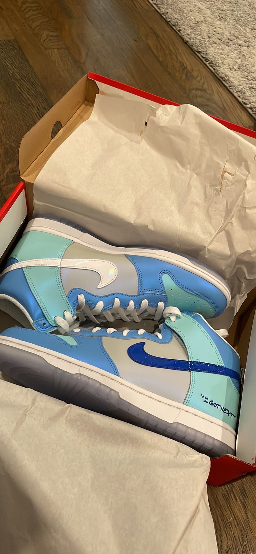 Nike Dunk High “i Got Next” Size 8.5