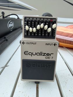 Boss GE-7 EQ pedal