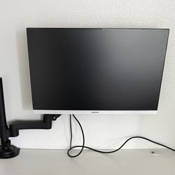 Samsung External Monitor and Monitor Arm Extension For Sale