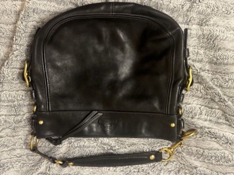 Vintage Black Coach Handbag