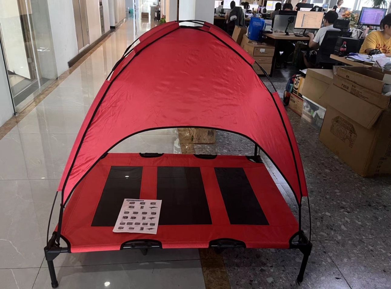 Pet Bed Pet Camp Bed Dog Kennel Dog Bed Four Seasons Texlin Cloth Anti-Scratch Pet Furniture Dog Bed